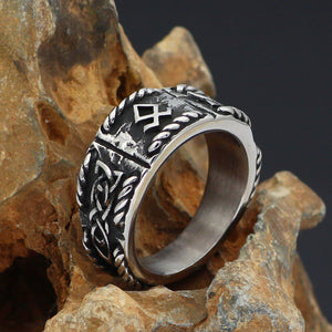 anillo runa  stainless steel