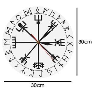 reloj vegvisir con runas