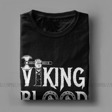 Cargar imagen en el visor de la galería, Camiseta Vikings Blood Runs in My Viens
