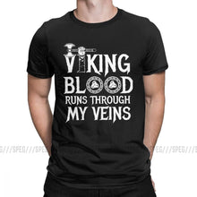 Cargar imagen en el visor de la galería, Camiseta Vikings Blood Runs in My Viens
