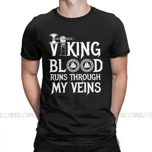 Camiseta Vikings Blood Runs in My Viens