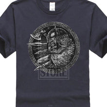 Cargar imagen en el visor de la galería, Camiseta guerrero vikingo
