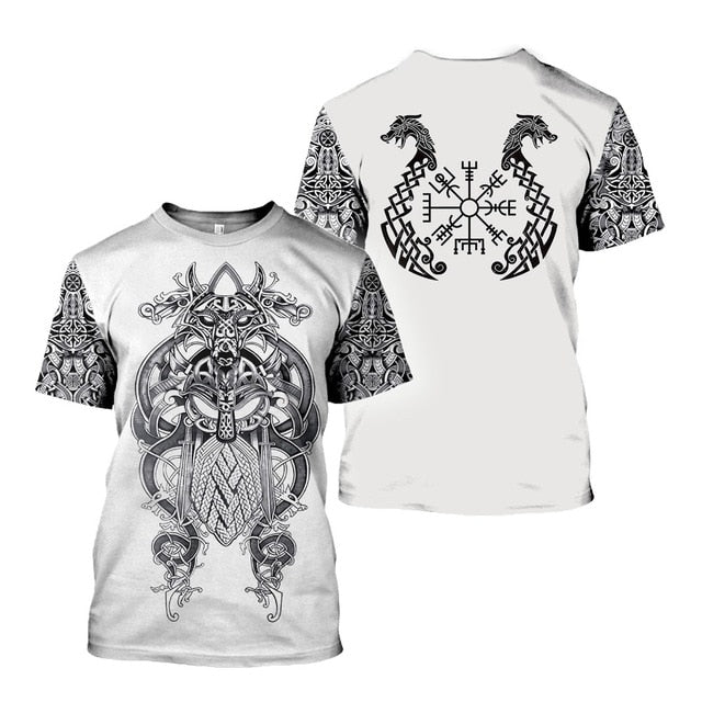 camisetas impresión 3D viking