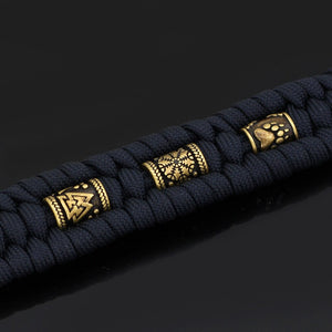 Pulsera paracord - stainless steel