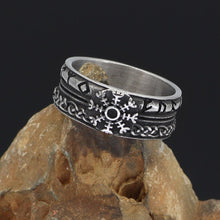 Cargar imagen en el visor de la galería, anillo  runas  stainless steel
