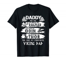Cargar imagen en el visor de la galería, camiseta para papa vikingo
