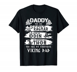 camiseta para papa vikingo