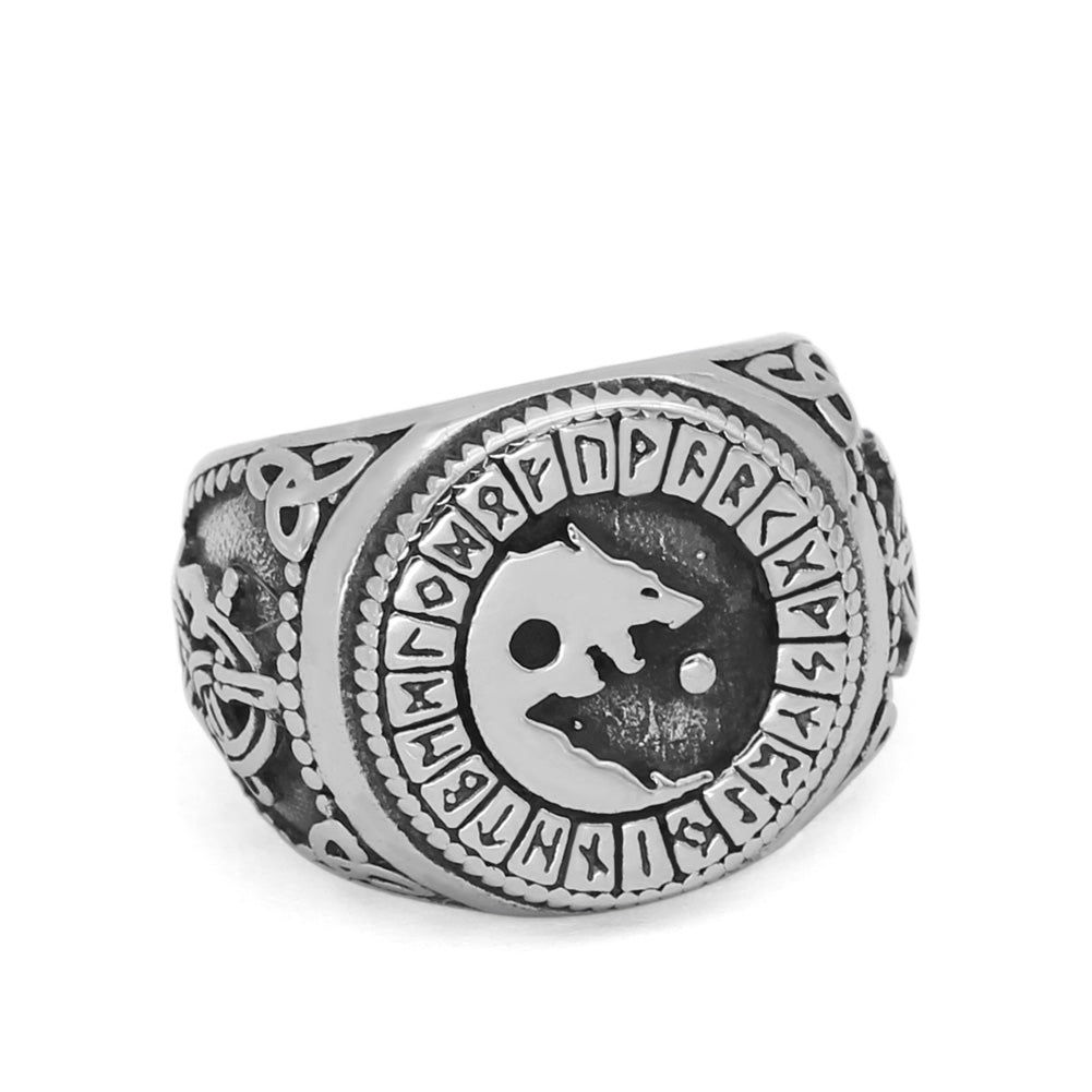 anillo runico lobos de odin Skoll y Hati